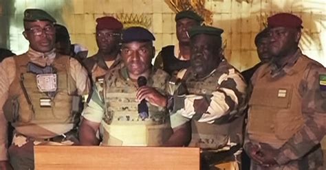 Military officers in Gabon claim they have taken power